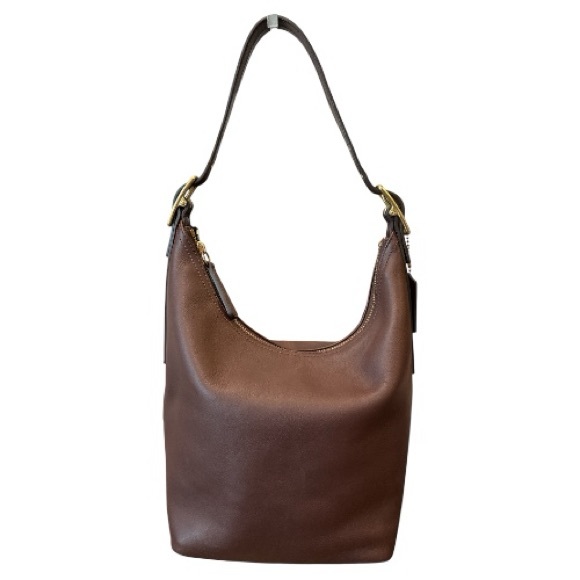 COACH VINTAGE 9823 LEGACY SHOULDER TOTE HOBO HAND BAG  BROWN LEATHER - Picture 1 of 9
